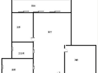 塘河锦园 2室 2厅 90平米