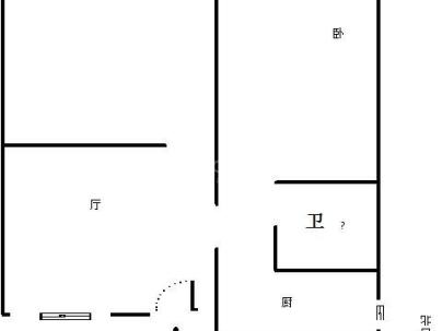 金锁匙巷 2室 1厅 58平米