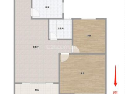 滨江商务区P05-03地块（榕盛嘉园） 2室 2厅 90平米