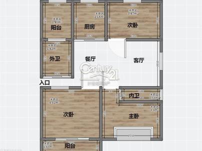 滨洲景园 3室 3厅 141平米