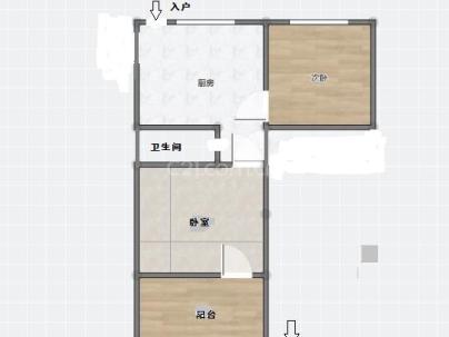 金丝桥路 2室 1厅 52平米