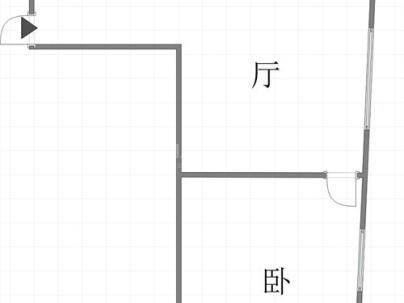 蝉街商厦 2室 1厅 65平米