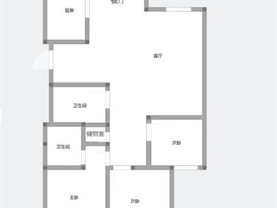 金凯家园 3室 2厅 127平米