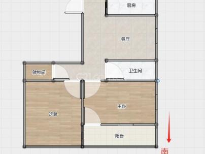 龟湖路 1室 21.44平米