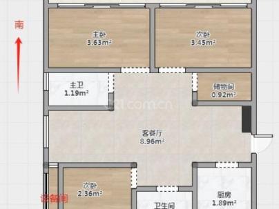 瓯屿名邸 3室 2厅 110平米