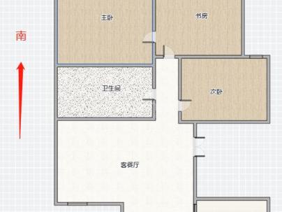 王桥家园 3室 2厅 105.33平米