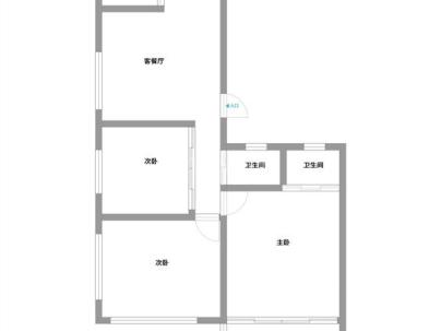 金汇商住广场 3室 2厅 113平米