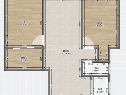 教新红色家园 2室 2厅 102平米