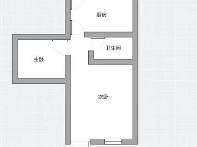 华盖公寓 2室 1厅 55平米