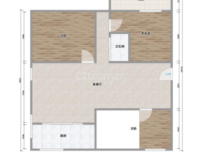松园 3室 2厅 123平米