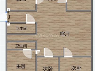 青青家园 4室 2厅 155平米