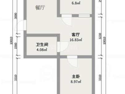 万川丽景花苑（丽景花苑） 2室 1厅 75平米