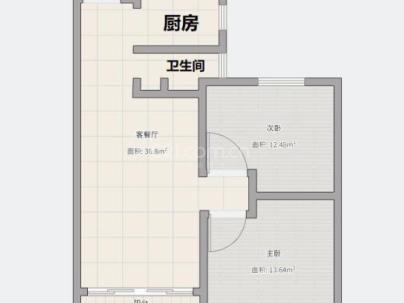 源盛嘉园二组团 2室 2厅 78平米