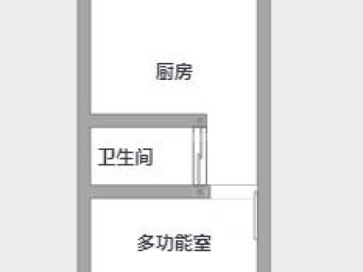 水心汇昌金 2室 1厅 42.62平米