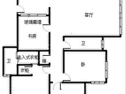 清晖园 4室 2厅 167平米