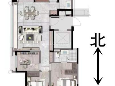 吾悦广场三期未来之城 4室 2厅 129平米