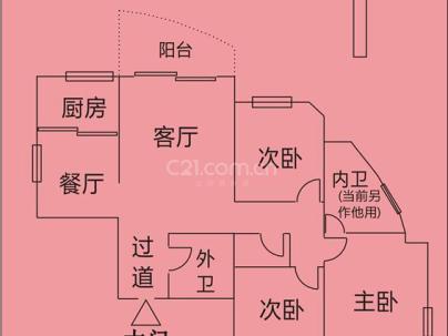 通泰景苑 3室 2厅 117平米