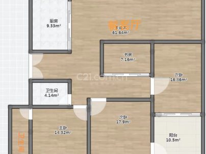 江锦家园 4室 2厅 163平米