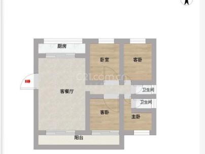 横渎绣苑 4室 2厅 177.07平米