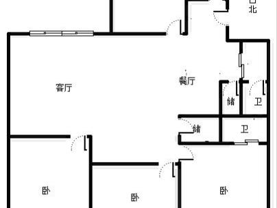 鸿盛锦园 4室 2厅 195平米