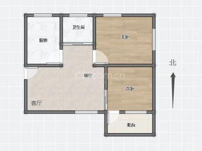 上陡门9组团 2室 1厅 68平米