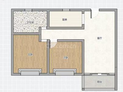翠景佳苑 2室 2厅 77平米