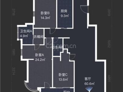 新京都家园 4室 2厅 158平米