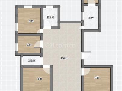 东悦里 2室 1厅 80平米