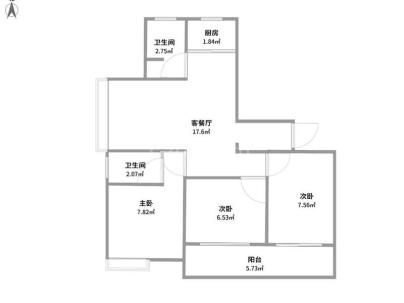 香桐湾（P01-14地块） 3室 2厅 120平米