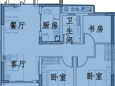 望馨园 3室 2厅 89.4平米