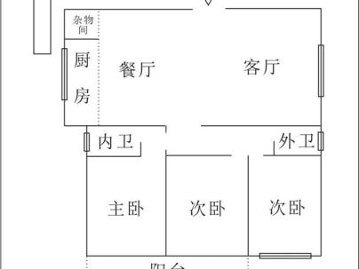 通泰景苑 3室 2厅 142平米