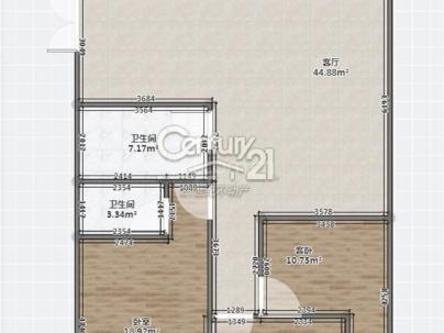 霞鸿锦园 3室 2厅 110平米