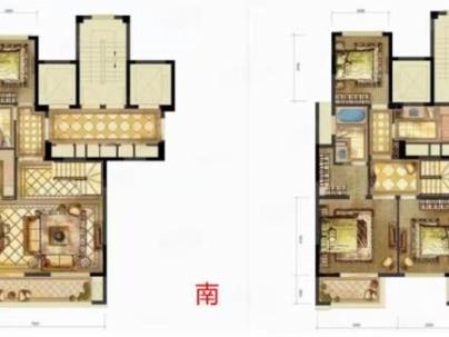 白麓城一期（紫玉庭） 4室 2厅 161平米