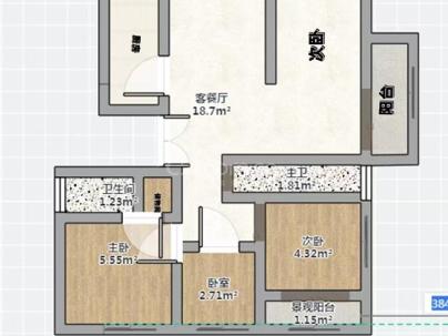 江前里 4室 2厅 180平米