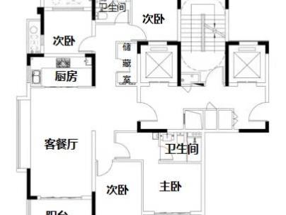 奥园大发宸央 4室 2厅 135平米