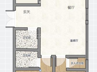 锦天名邸 3室 2厅 96平米