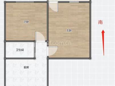 双莲小区(双莲大楼） 2室 1厅 59平米