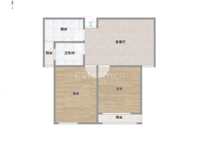 横西锦园 2室 2厅 94平米