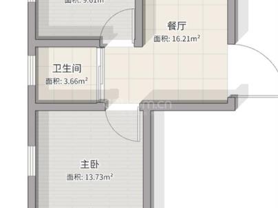 上陡门5组团 1室 1厅 51平米