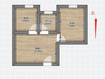 江岸锦苑 3室 2厅 146平米