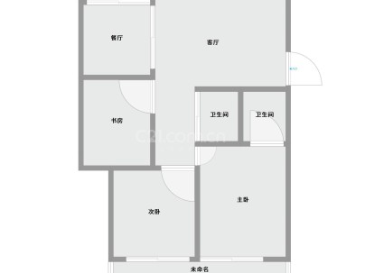 温迪锦园 3室 2厅 125平米