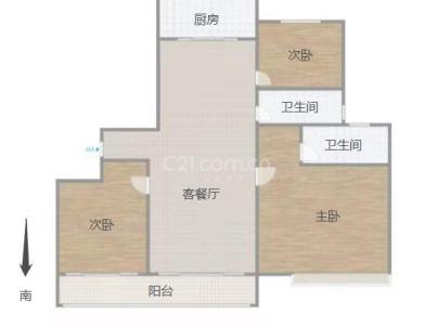 滨江商务区P05-03地块（榕盛嘉园） 4室 2厅 155平米