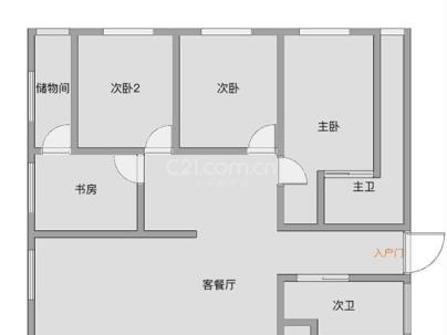 万康锦园(万康锦绣城） 3室 2厅 177平米