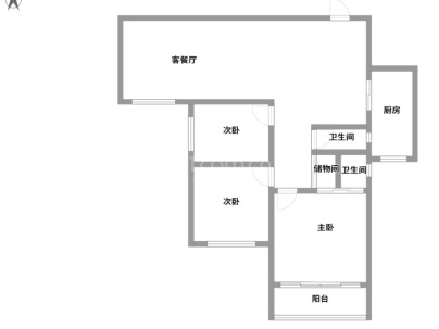 锦东家园一期 3室 2厅 147平米