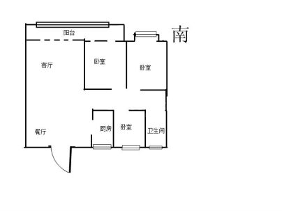 湖悦嘉园 3室 2厅 100平米