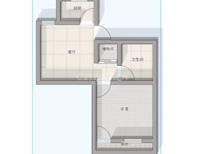 下吕浦7区天鹅 1室 1厅 52.88平米