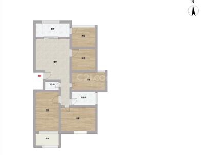 安堡锦园 5室 1厅 139平米