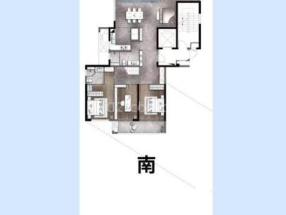 江峰阁（金地瓯江峯汇） 4室 2厅 188平米