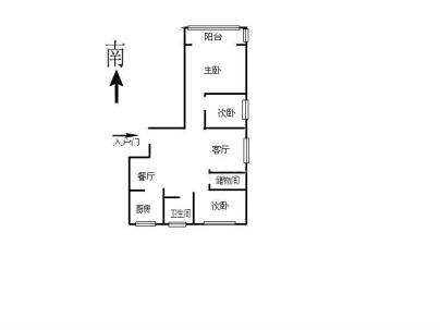 温化锦园 3室 1厅 111平米