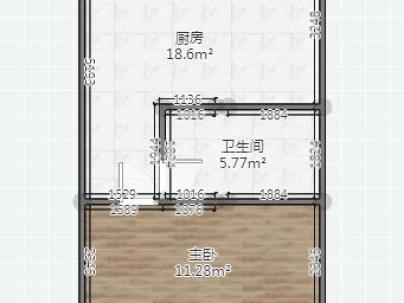 下吕浦9区碧波组团 1室 1厅 32.37平米